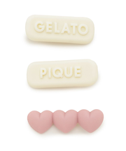 ボリュームロゴヘアクリップセット