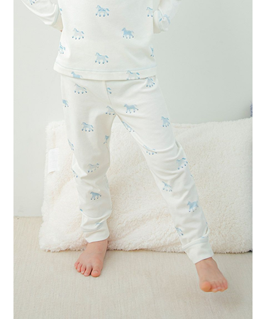 【KIDS】ポニー柄ロングパンツ