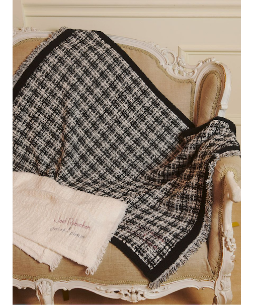 【JOEL ROBUCHON】ツイードモコブランケット