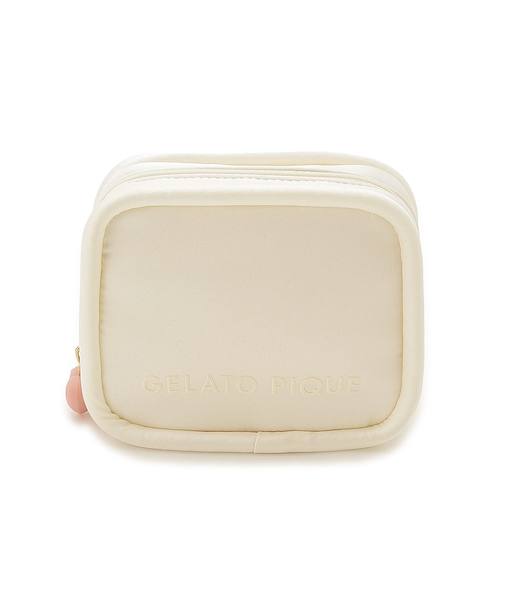 ボリュームロゴスクエアポーチ