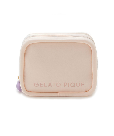 ボリュームロゴスクエアポーチ