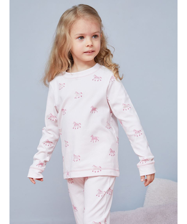 【KIDS】ポニー柄プルオーバー