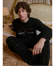 【JOEL ROBUCHON】【HOMME】ツイードモコロングパンツ