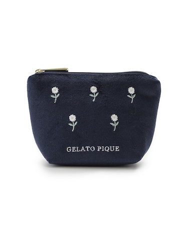 ベロアティッシュポーチ