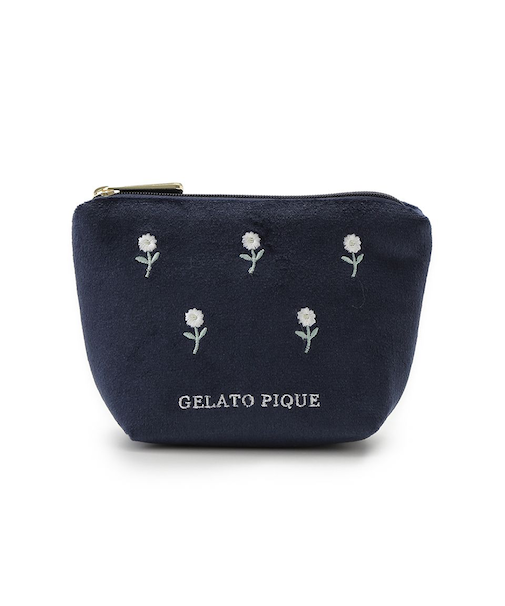 ベロアティッシュポーチ