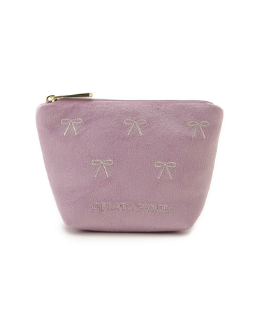 ベロアティッシュポーチ