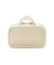 ボリュームロゴハンドルポーチ