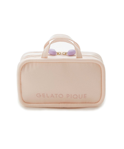 ボリュームロゴハンドルポーチ