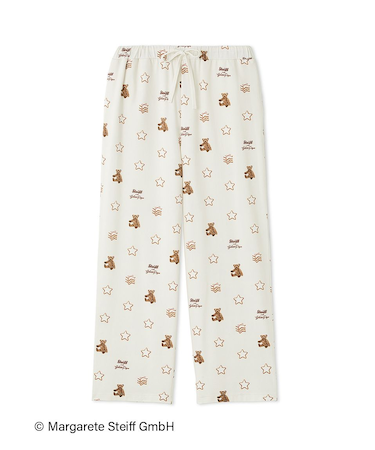 【Steiff】【HOMME】総柄ロングパンツ