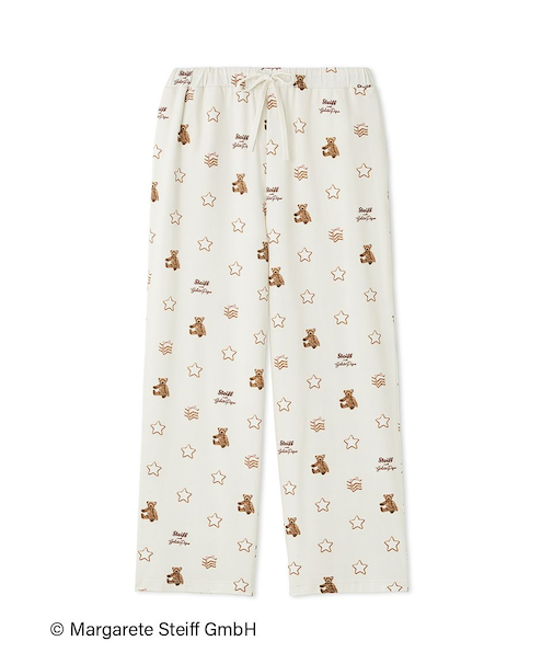 【Steiff】【HOMME】総柄ロングパンツ
