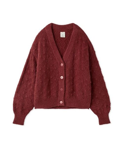 柄編みカーディガン｜ジェラートピケの通販｜&mall（アンドモール