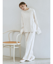 スフレアランロングパンツ