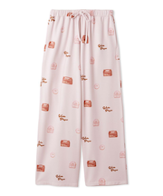 ドーナツ柄ロングパンツ