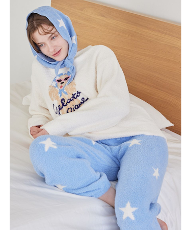 3柄ジャガードロングパンツ