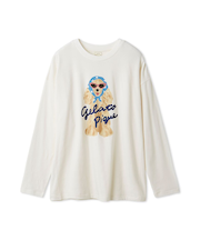 スカーフDOGワンポイントロンT