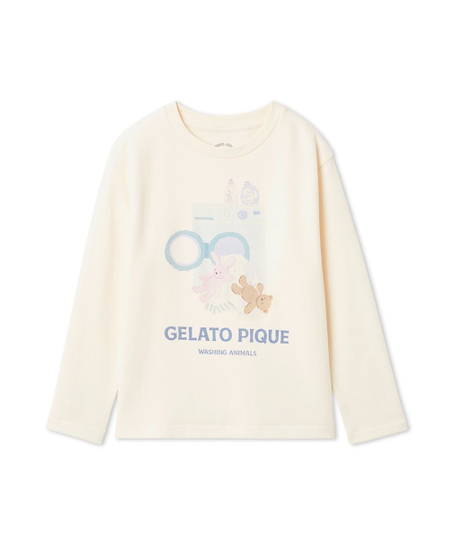 【JUNIOR】ウォッシングアニマルワンポイントロンT