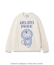 【ドラえもん】【メンズ】ベビモコジャガードプルオーバー