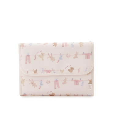 ウォッシングアニマル柄母子手帳ケースL