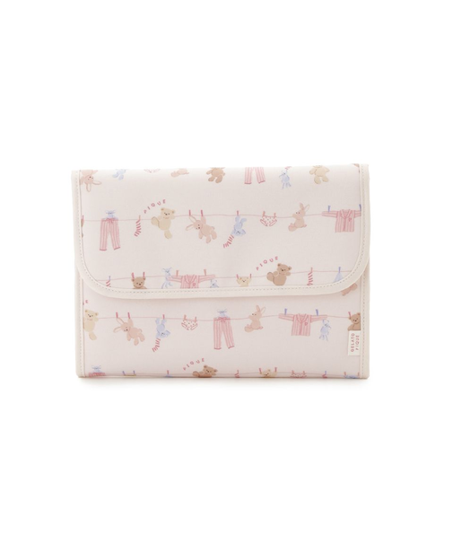 ウォッシングアニマル柄母子手帳ケースL