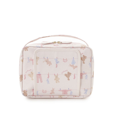 ウォッシングアニマル柄おむつポーチ