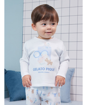 【BABY】ウォッシングアニマルワンポイントロンT