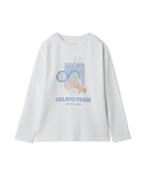 ウォッシングアニマルワンポイントロンT