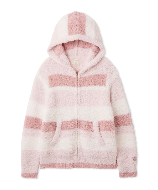 ジェラートランダムボーダーパーカ