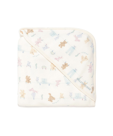 【BABY】ウォッシングアニマル柄ブランケット