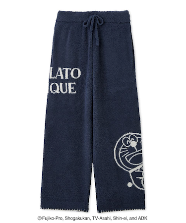 【ドラえもん】【メンズ】ベビモコジャガードロングパンツ