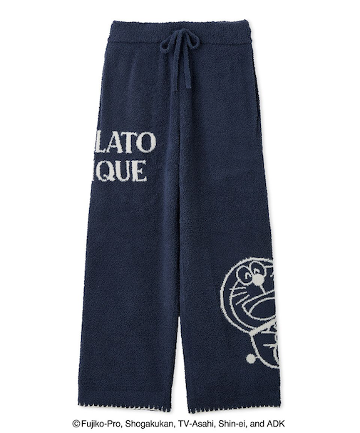 【ドラえもん】【メンズ】ベビモコジャガードロングパンツ