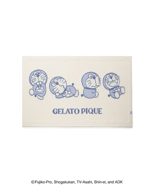 【ドラえもん】ベビモコジャガードブランケット