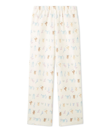 【JUNIOR】ウォッシングアニマル柄ロングパンツ