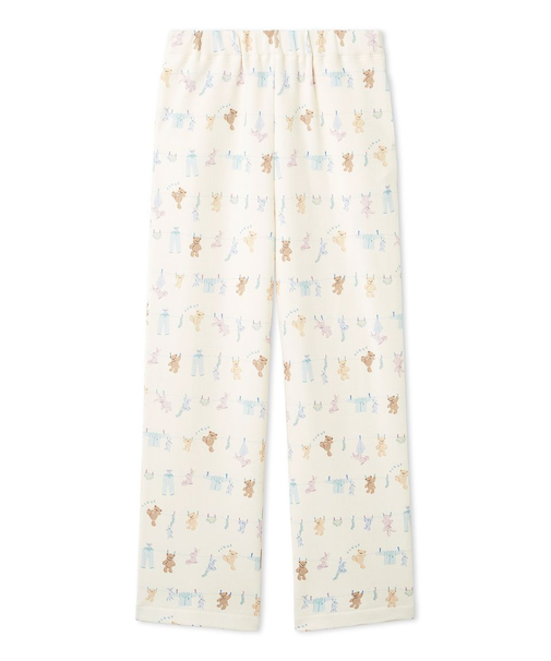 【JUNIOR】ウォッシングアニマル柄ロングパンツ