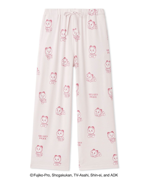 【ドラえもん】【レディース】総柄ロングパンツ