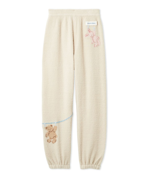 【JUNIOR】ウォッシングアニマルジャガードロングパンツ