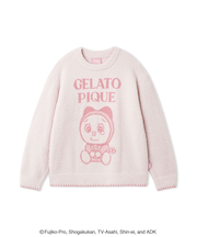 【ドラえもん】【レディース】ベビモコジャガードプルオーバー