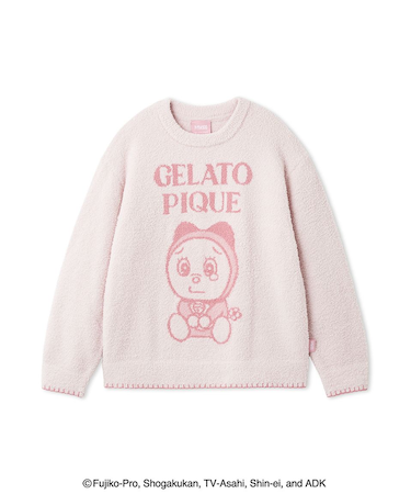 【ドラえもん】【レディース】ベビモコジャガードプルオーバー