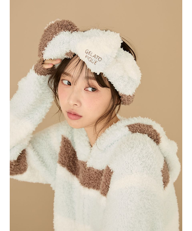 ジェラートランダムボーダーヘアバンド