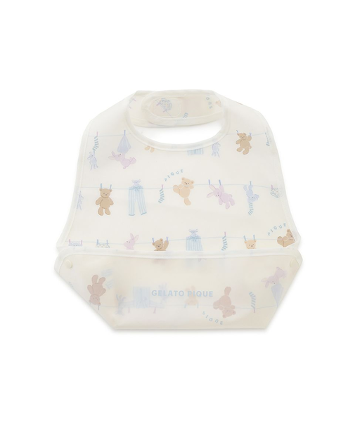 【BABY】ウォッシングアニマル柄お食事スタイ