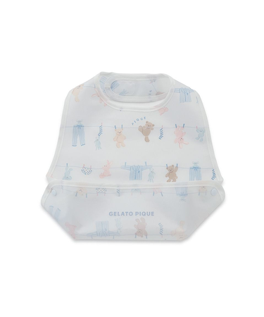 【BABY】ウォッシングアニマル柄お食事スタイ