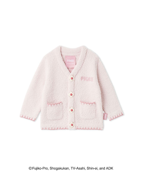 【ドラえもん】【ベビー】ベビモコジャガードカーディガン