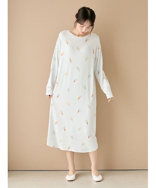 アイス柄ワンピース