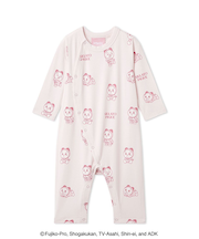 【ドラえもん】【ベビー】総柄ロンパース