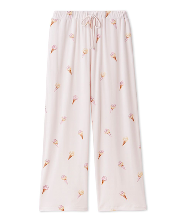 アイス柄ロングパンツ