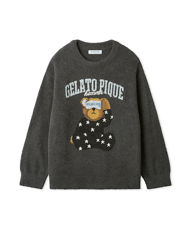 【HOMME】べビモコグッドモーニングベアプルオーバー