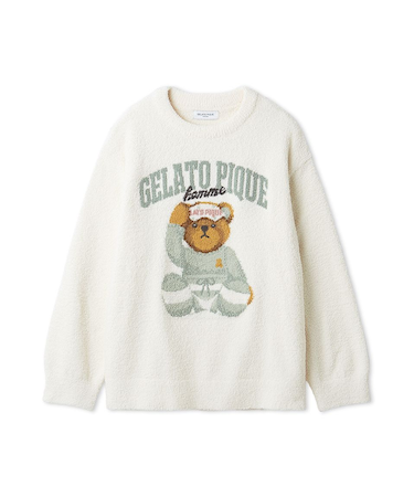 【HOMME】べビモコグッドモーニングベアプルオーバー