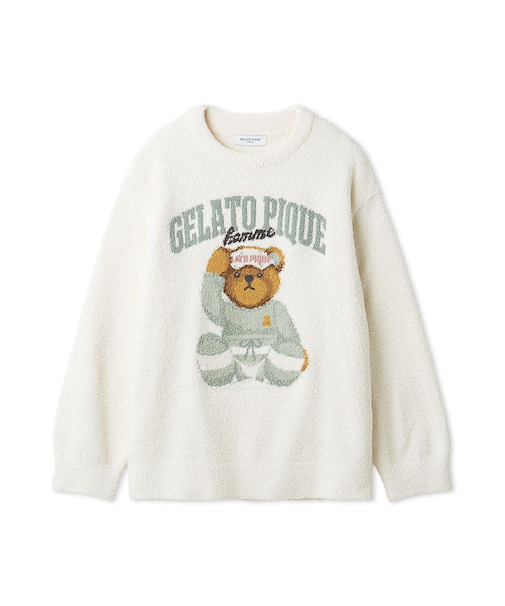 【HOMME】べビモコグッドモーニングベアプルオーバー