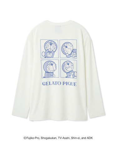 【ドラえもん】【レディース】プリントロンT