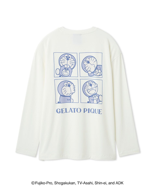 【ドラえもん】【レディース】プリントロンT