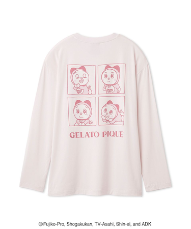 【ドラえもん】【レディース】プリントロンT